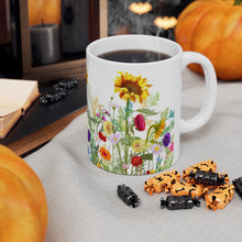 Load image into Gallery viewer, Sunflower Coffee Mug