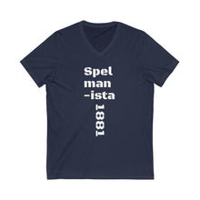 Load image into Gallery viewer, Unisex Jersey Short Sleeve V-Neck Tee