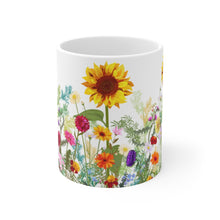 Load image into Gallery viewer, Sunflower Coffee Mug