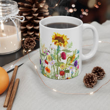 Load image into Gallery viewer, Sunflower Coffee Mug