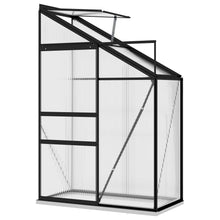 Load image into Gallery viewer, vidaXL Greenhouse Anthracite Aluminum 274.4 ft, Gardening Greenhouse