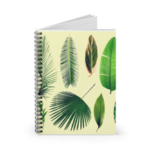 Load image into Gallery viewer, Tropical Spiral Notebook - Ruled Line