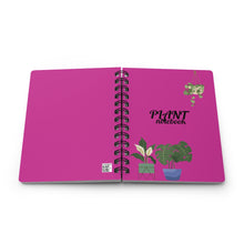 Load image into Gallery viewer, Plant Spiral Notebook- Pink