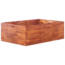 Load image into Gallery viewer, vidaXL Garden Raised Bed Solid Acacia Wood Planter Flower Pot Box Multi Sizes
