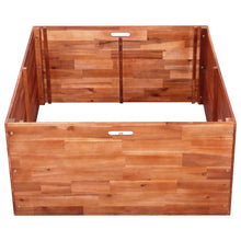 Load image into Gallery viewer, vidaXL Garden Raised Bed Solid Acacia Wood Planter Flower Pot Box Multi Sizes
