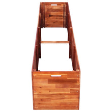 Load image into Gallery viewer, vidaXL Garden Raised Bed Solid Acacia Wood Planter Flower Pot Box Multi Sizes
