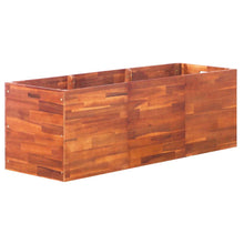 Load image into Gallery viewer, vidaXL Garden Raised Bed Solid Acacia Wood Planter Flower Pot Box Multi Sizes
