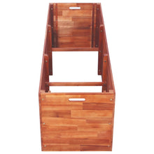 Load image into Gallery viewer, vidaXL Garden Raised Bed Solid Acacia Wood Planter Flower Pot Box Multi Sizes
