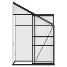 Load image into Gallery viewer, vidaXL Greenhouse Anthracite Aluminum 274.4 ft, Gardening Greenhouse
