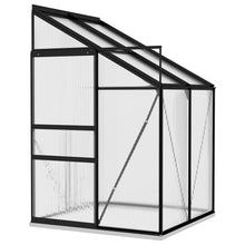 Load image into Gallery viewer, vidaXL Greenhouse Anthracite Aluminum 274.4 ft, Gardening Greenhouse
