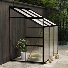 Load image into Gallery viewer, vidaXL Greenhouse Anthracite Aluminum 274.4 ft, Gardening Greenhouse
