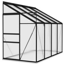 Load image into Gallery viewer, vidaXL Greenhouse Anthracite Aluminum 274.4 ft, Gardening Greenhouse
