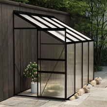 Load image into Gallery viewer, vidaXL Greenhouse Anthracite Aluminum 274.4 ft, Gardening Greenhouse
