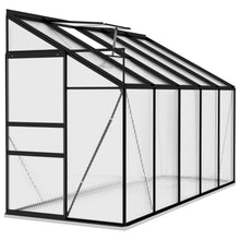 Load image into Gallery viewer, vidaXL Greenhouse Anthracite Aluminum 274.4 ft, Gardening Greenhouse
