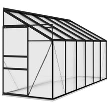 Load image into Gallery viewer, vidaXL Greenhouse Anthracite Aluminum 274.4 ft, Gardening Greenhouse
