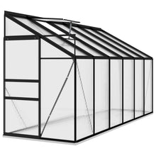 Load image into Gallery viewer, vidaXL Greenhouse Anthracite Aluminum 274.4 ft, Gardening Greenhouse
