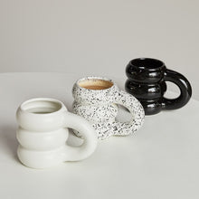 Load image into Gallery viewer, Unique Ceramic Large Mug with Big Handgrip
