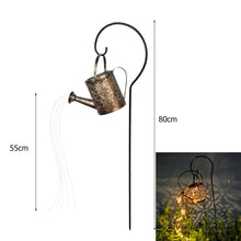 Load image into Gallery viewer, Watering Can Solar Garden Landscape Path LED String Lights Yard Stake With Planter Yard Lawn Art Outdoor Christmas Decorations
